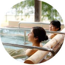 日常の喧騒を離れた皆様をより深いリラックスへいざないます